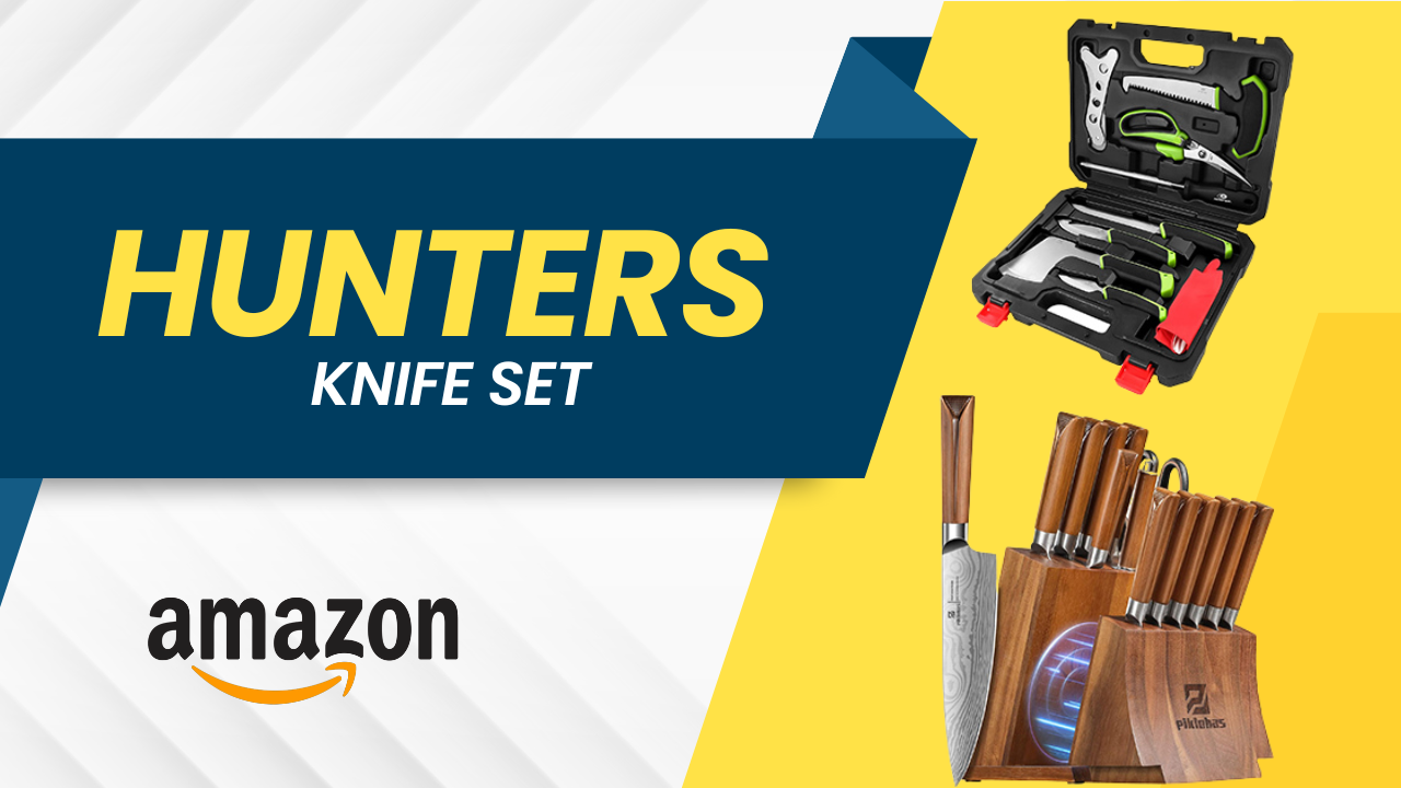 Hunters knife set