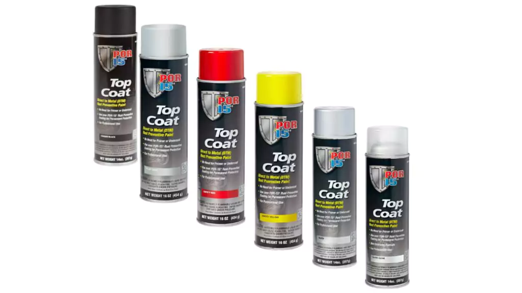 POR-15 Top Coat Spray Paint