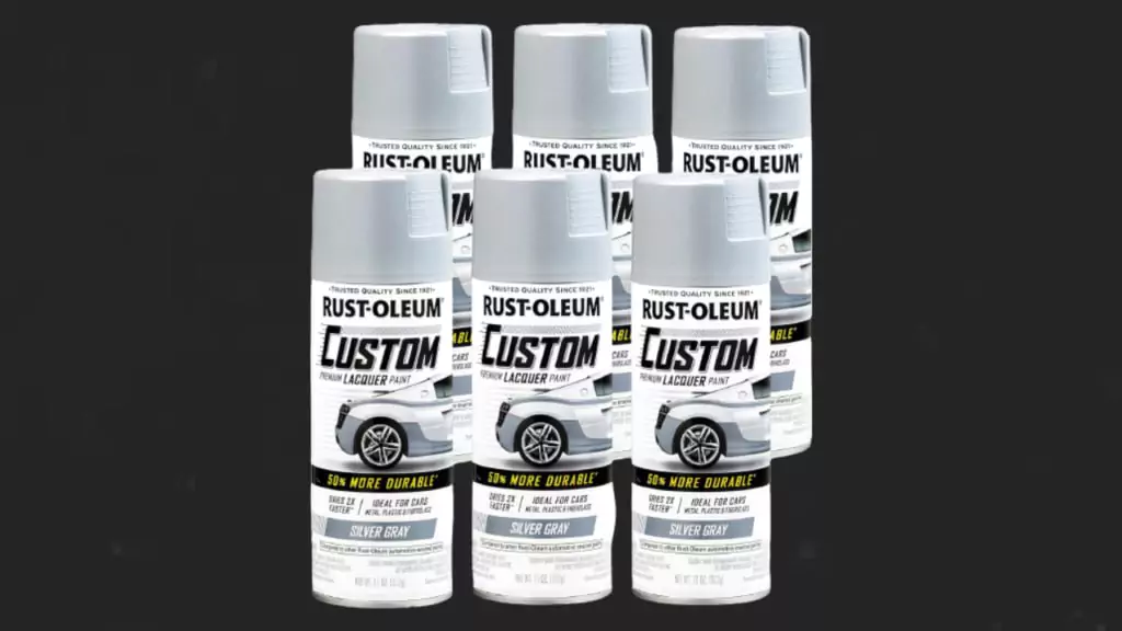 Rust-Oleum 363515 Automotive Custom Lacquer Spray Paint