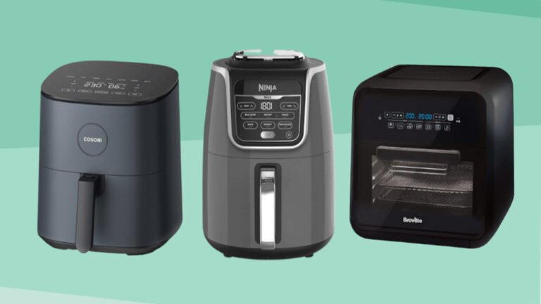 Air fryer without nonstick coating