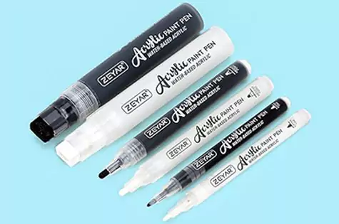 ZEYAR Acrylic Paint Marker Pens​