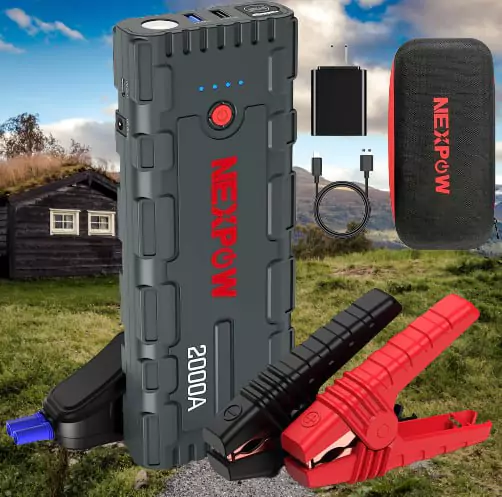 NEXPOW 2000A Peak Car Jump Starter