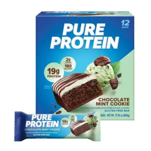 Energizing Every Moment with Pure Protein Chocolate Mint Cookie Bars