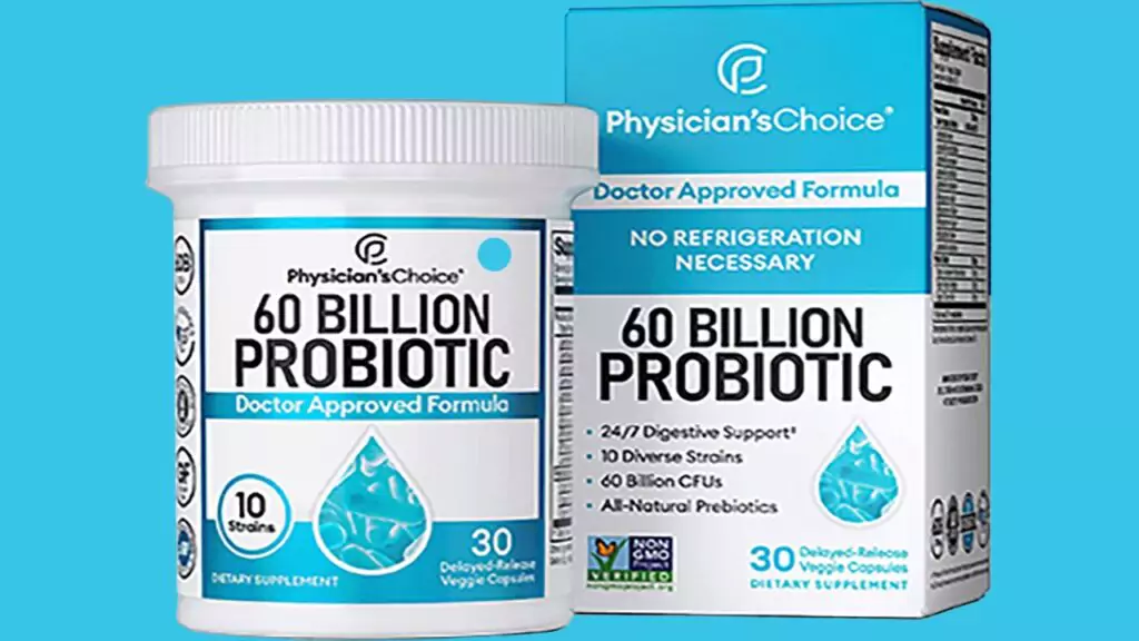 Physician's CHOICE Probiotics 60 Billion CFU