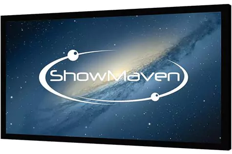 ShowMaven-100in-Fixed-Frame-Projector-Screen
