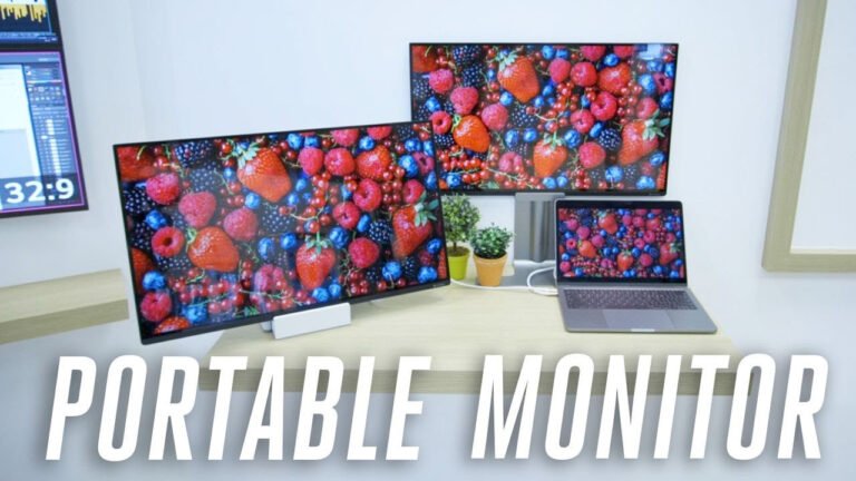 20-inch portable monitor