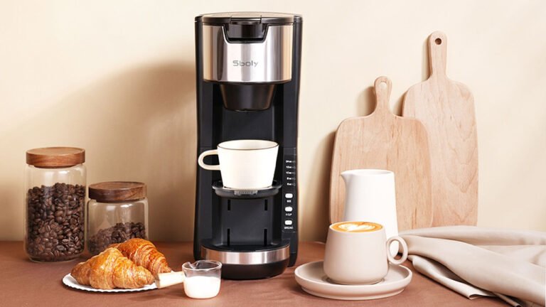 Single cup coffee maker no pods