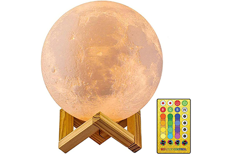 AED Moon Lamp for Bedroom Moon Night Light for Adults Kids Baby