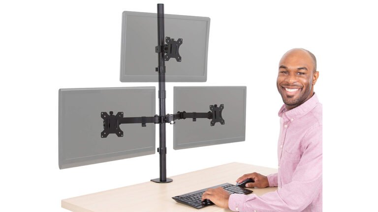 Stand for Three Monitors