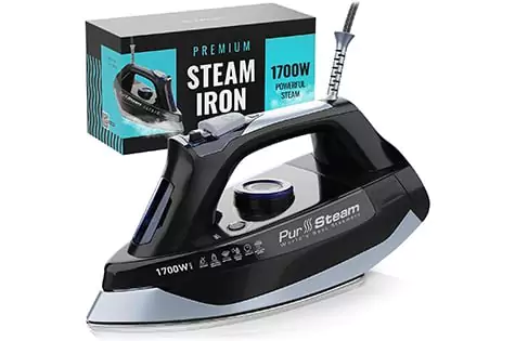 PurSteam 1700W Self-Cleaning Steam Iron