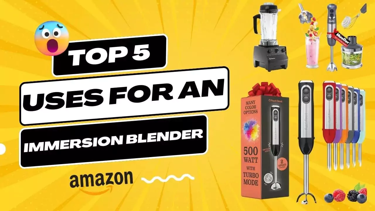 Uses for an Immersion Blender