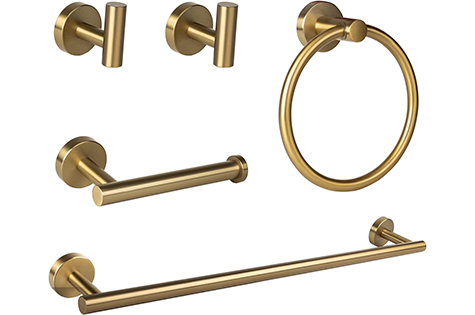 Grand-Fixtures-Brushed-Gold-Bathroom-Hardware