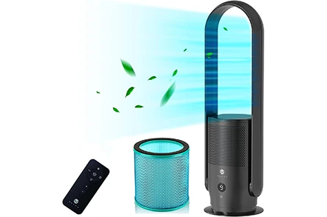 ULTTY-Bladeless-Tower-Fan-and-Air-Purifier