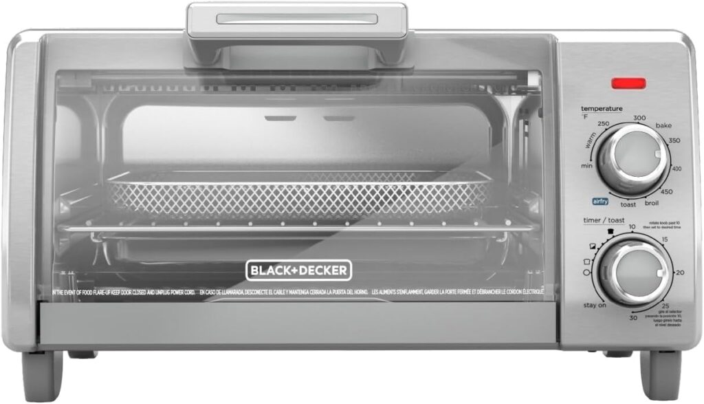 BLACK+DECKER 4-Slice Crisp 'N Bake