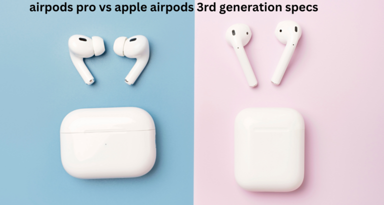airpods pro vs apple airpods 3rd generation specs