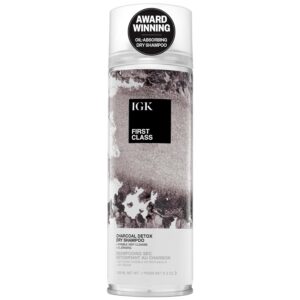 IGK FIRST CLASS Charcoal Detox Dry Shampoo Best Dry Shampoo