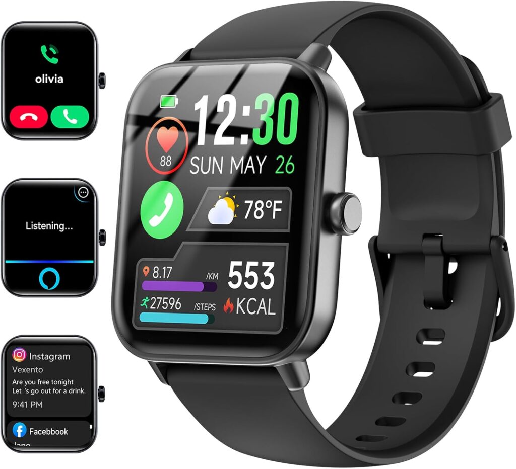 Smartwatch for Men Women