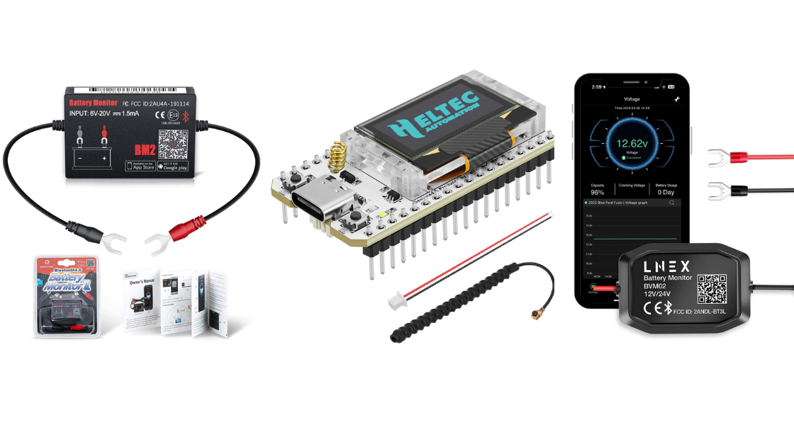 Lithium battery with bluetooth