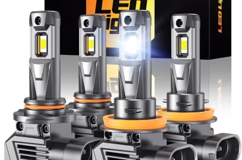 Unleashing Brilliance: OXILAM H11 9005 LED Light Bulbs Combo Review